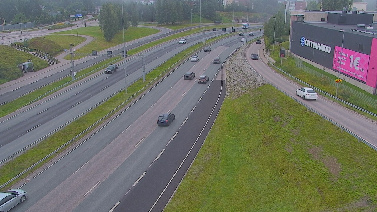 Weather Camera Image Road 101 Espoo LRamppi, Espoo, Uusimaa