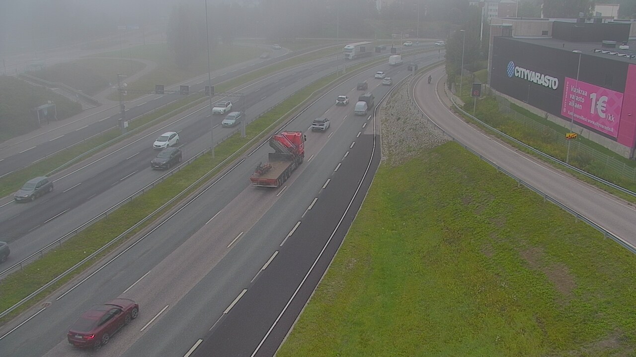 Weather Camera Image Road 101 Espoo LRamppi, Espoo, Uusimaa