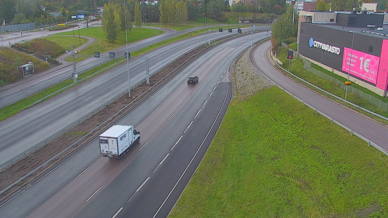 Weather Camera Image Road 101 Espoo LRamppi, Espoo, Uusimaa