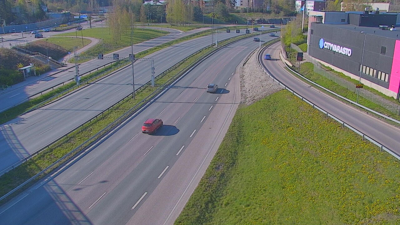 Weather Camera Image Road 101 Espoo LRamppi, Espoo, Uusimaa