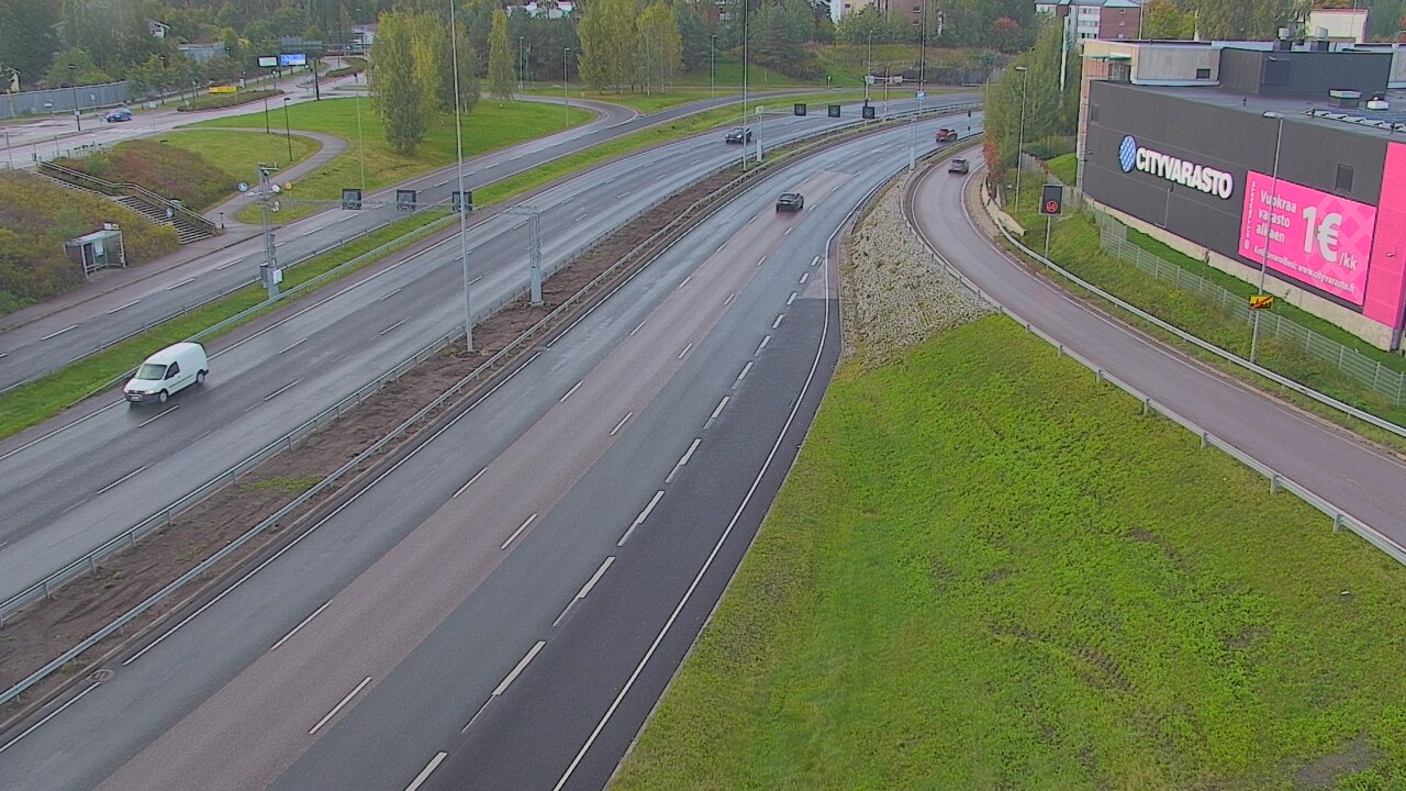 Weather Camera Image Road 101 Espoo LRamppi, Espoo, Uusimaa
