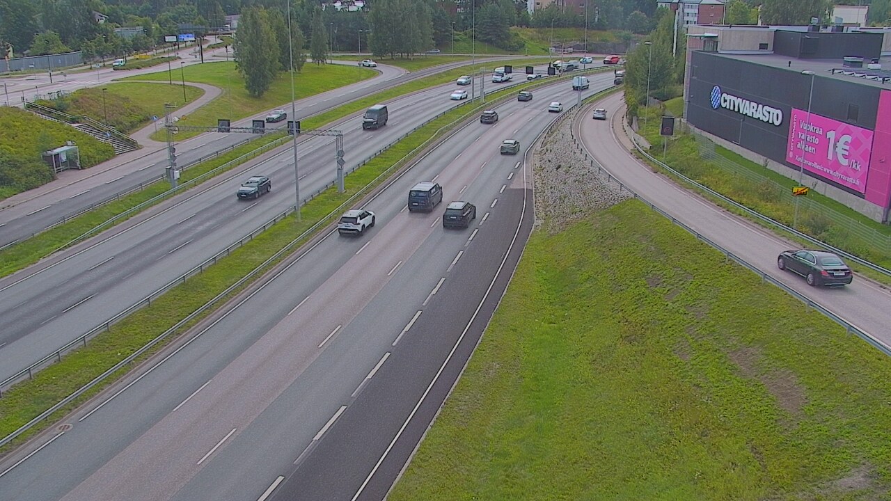 Weather Camera Image Road 101 Espoo LRamppi, Espoo, Uusimaa