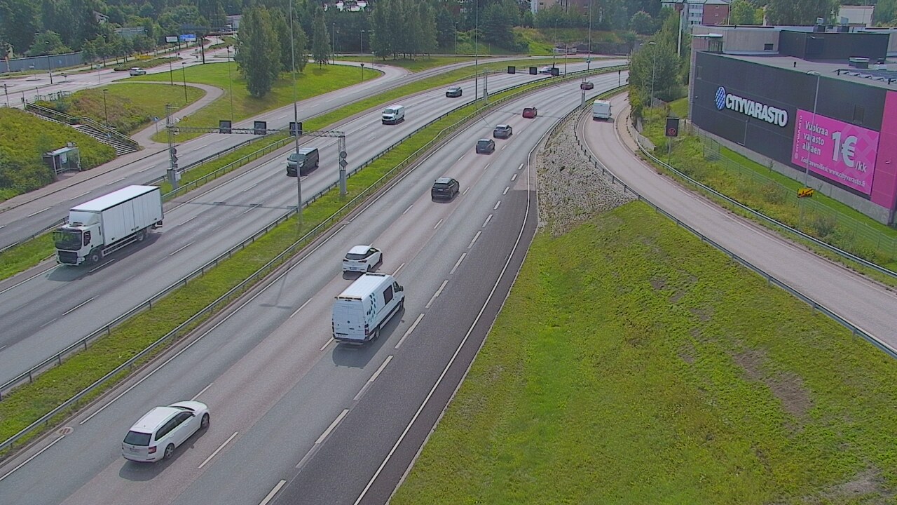 Weather Camera Image Road 101 Espoo LRamppi, Espoo, Uusimaa