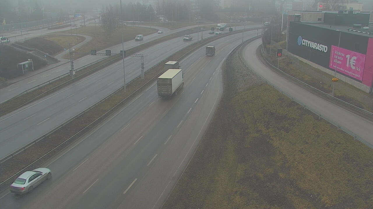 Weather Camera Image Road 101 Espoo LRamppi, Espoo, Uusimaa