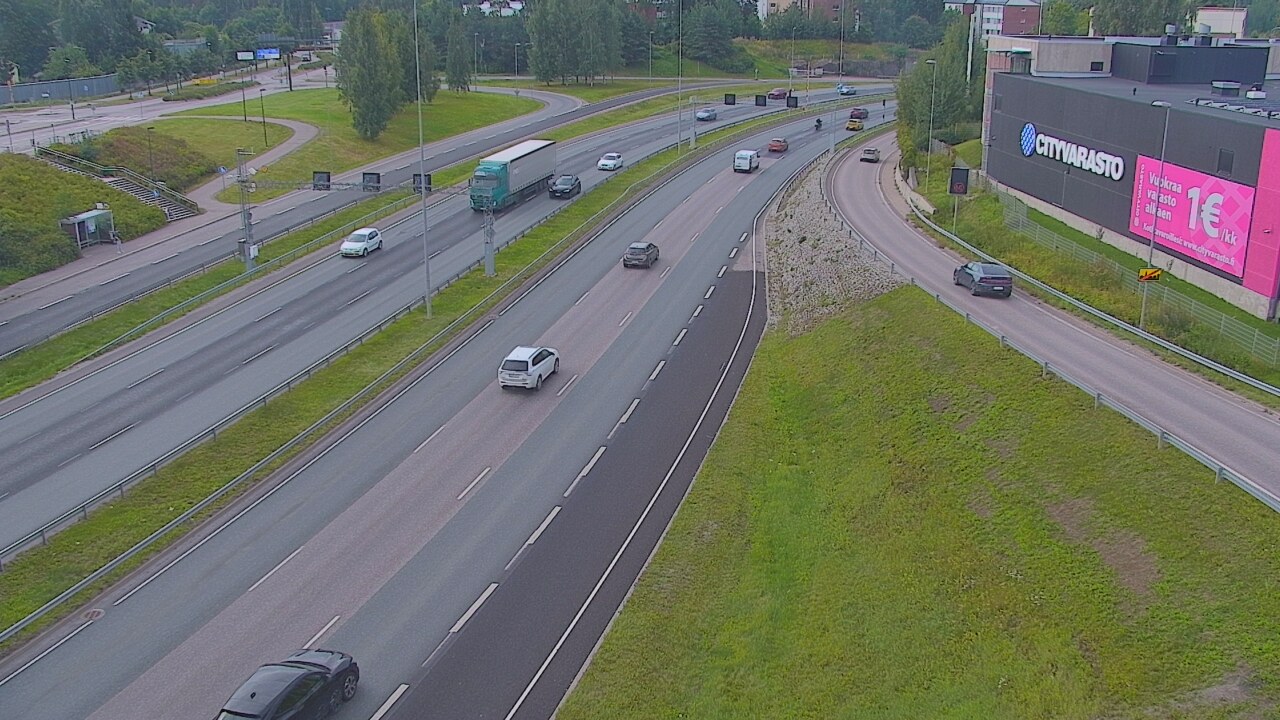 Weather Camera Image Road 101 Espoo LRamppi, Espoo, Uusimaa