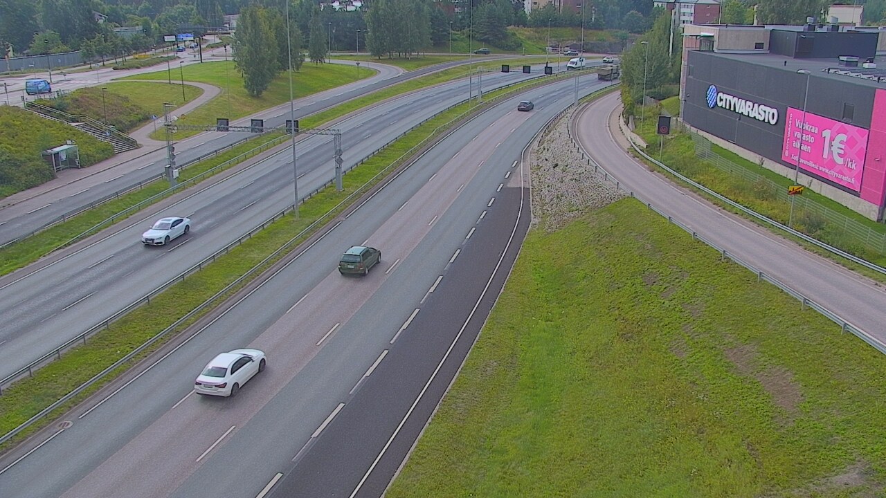 Weather Camera Image Road 101 Espoo LRamppi, Espoo, Uusimaa