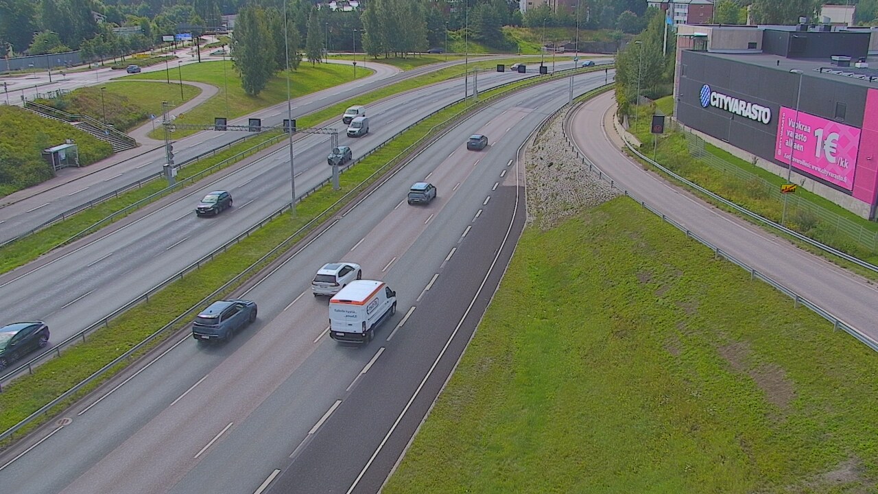 Weather Camera Image Road 101 Espoo LRamppi, Espoo, Uusimaa