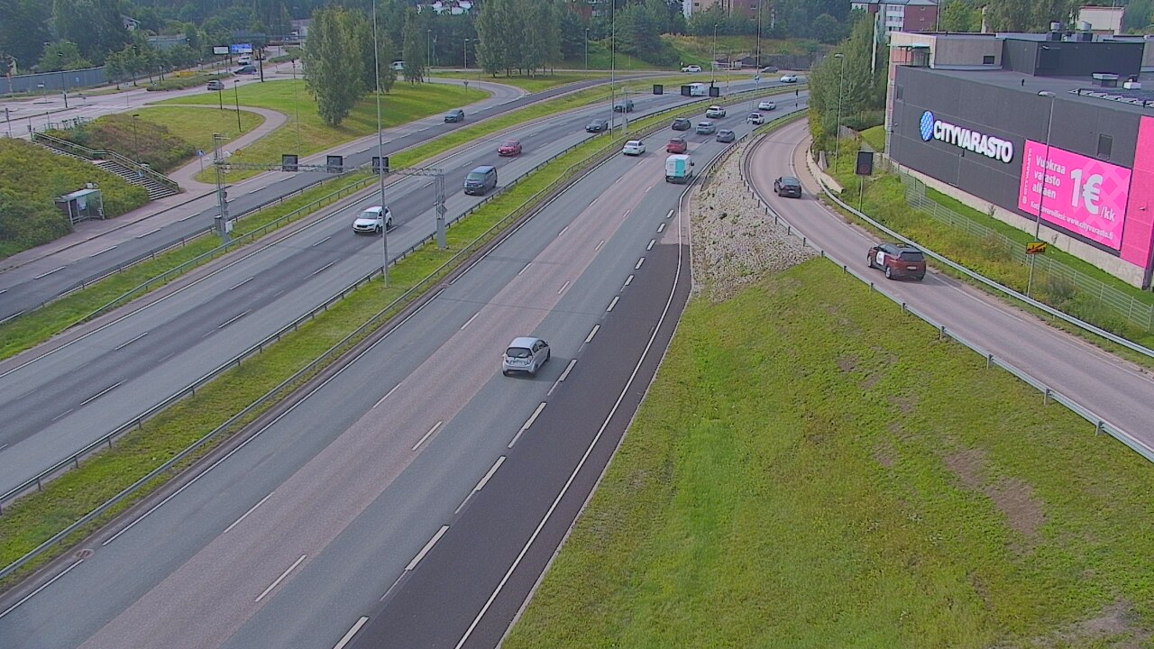 Weather Camera Image Road 101 Espoo LRamppi, Espoo, Uusimaa