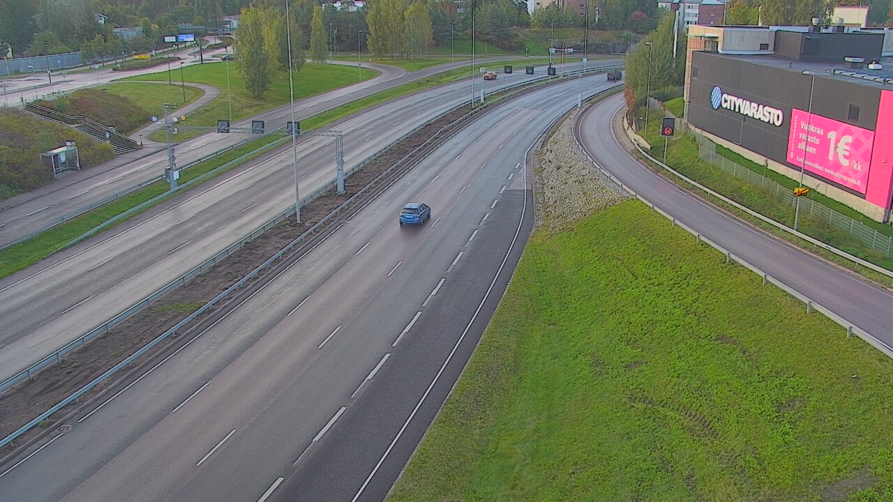 Weather Camera Image Road 101 Espoo LRamppi, Espoo, Uusimaa
