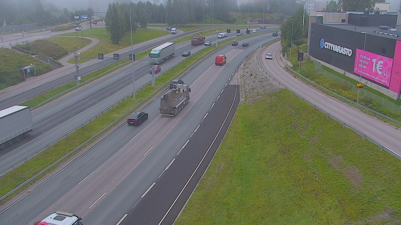 Weather Camera Image Road 101 Espoo LRamppi, Espoo, Uusimaa
