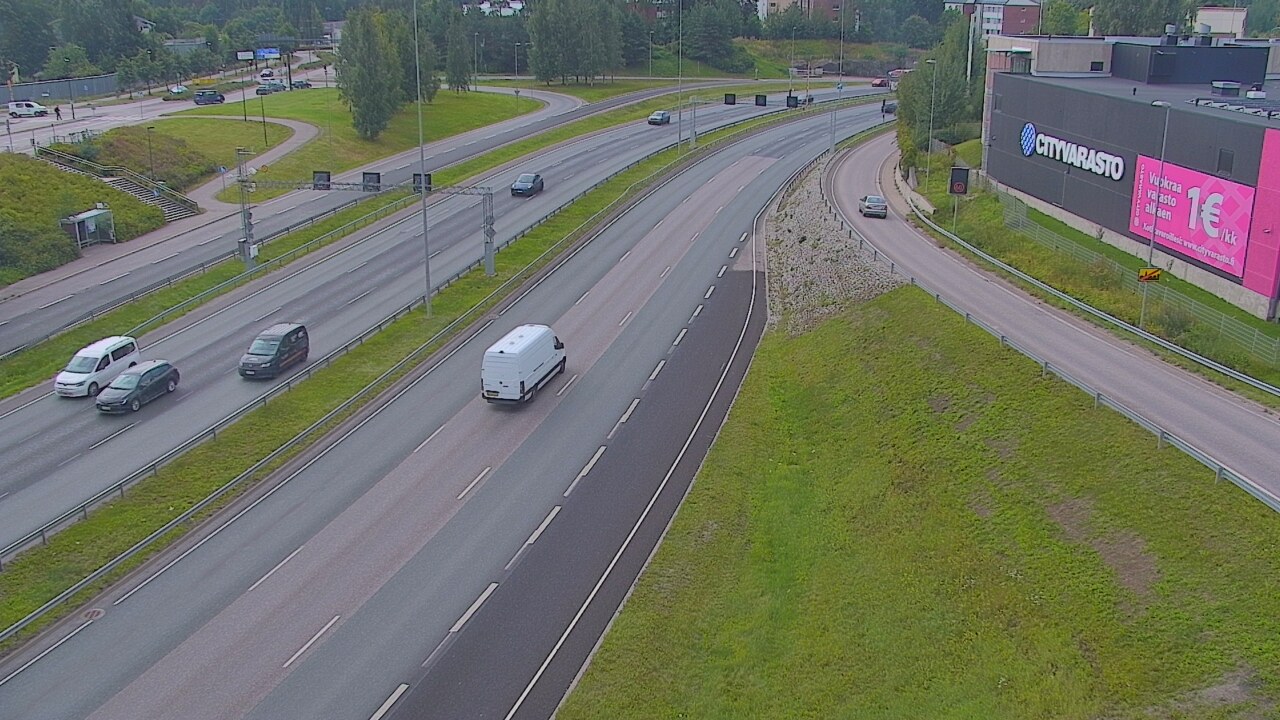 Weather Camera Image Road 101 Espoo LRamppi, Espoo, Uusimaa