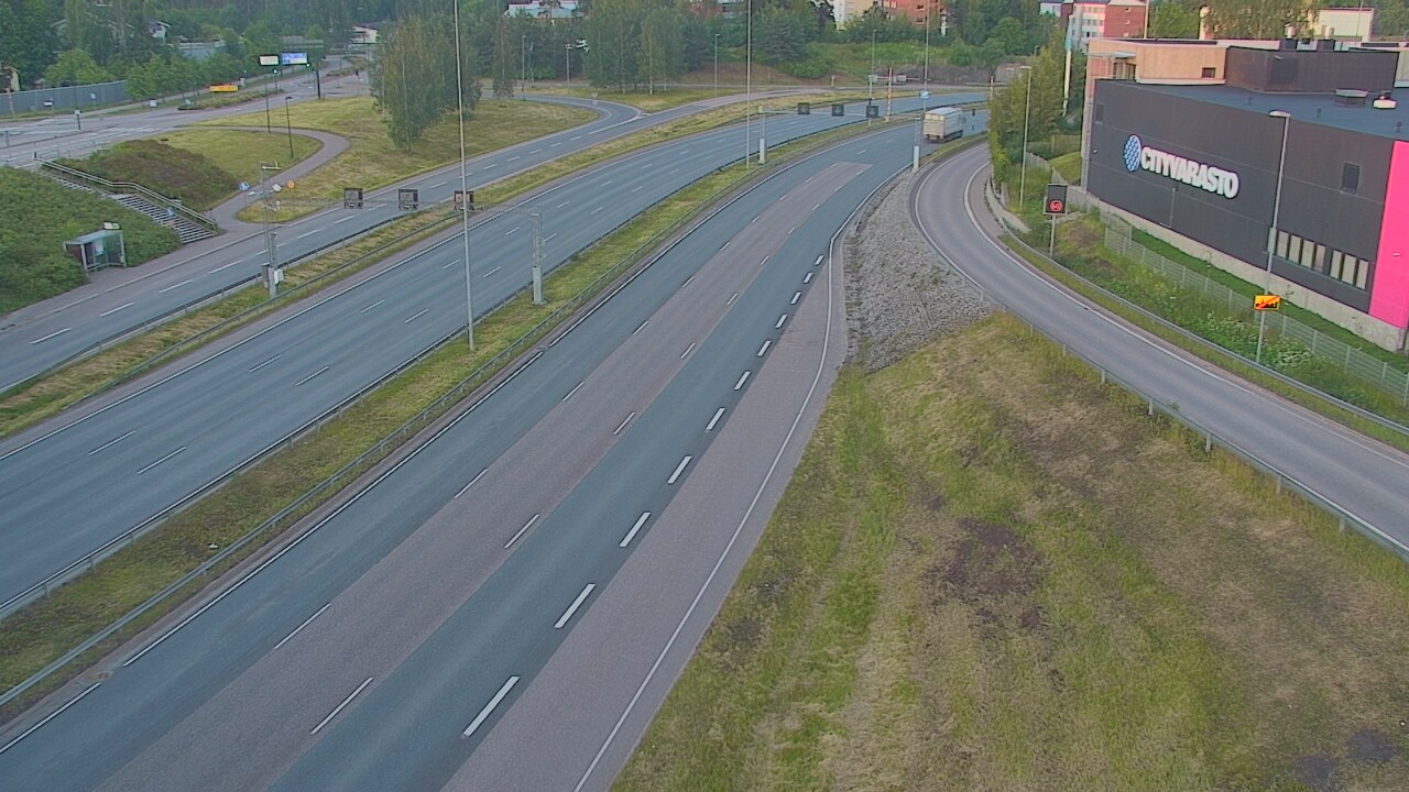 Weather Camera Image Road 101 Espoo LRamppi, Espoo, Uusimaa