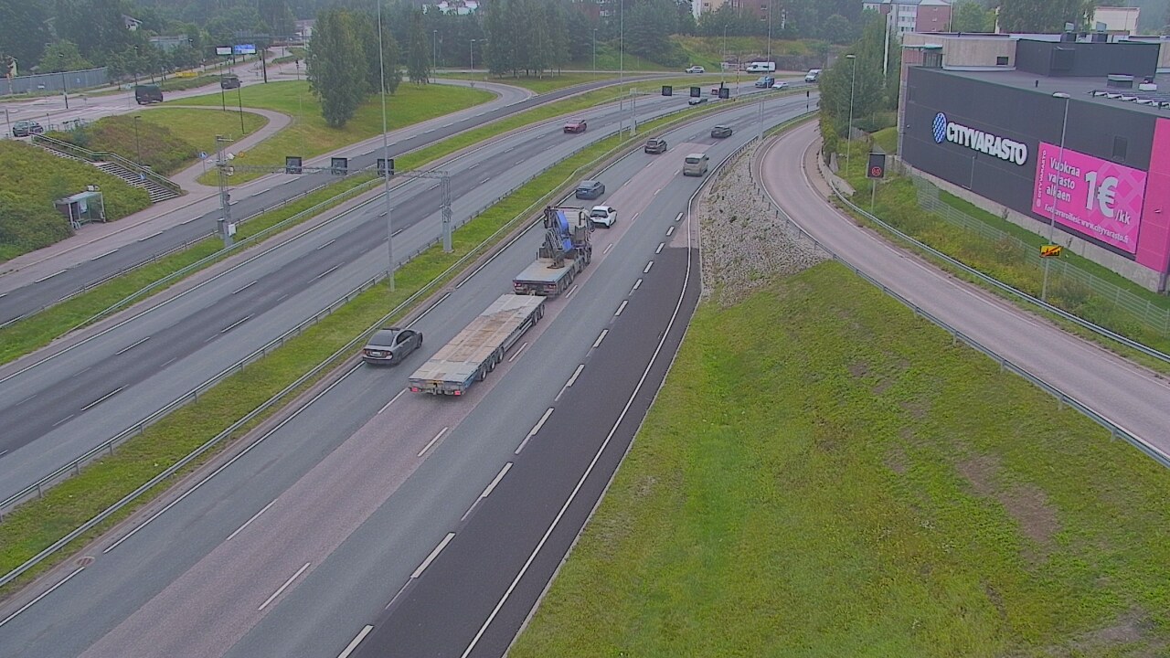Weather Camera Image Road 101 Espoo LRamppi, Espoo, Uusimaa