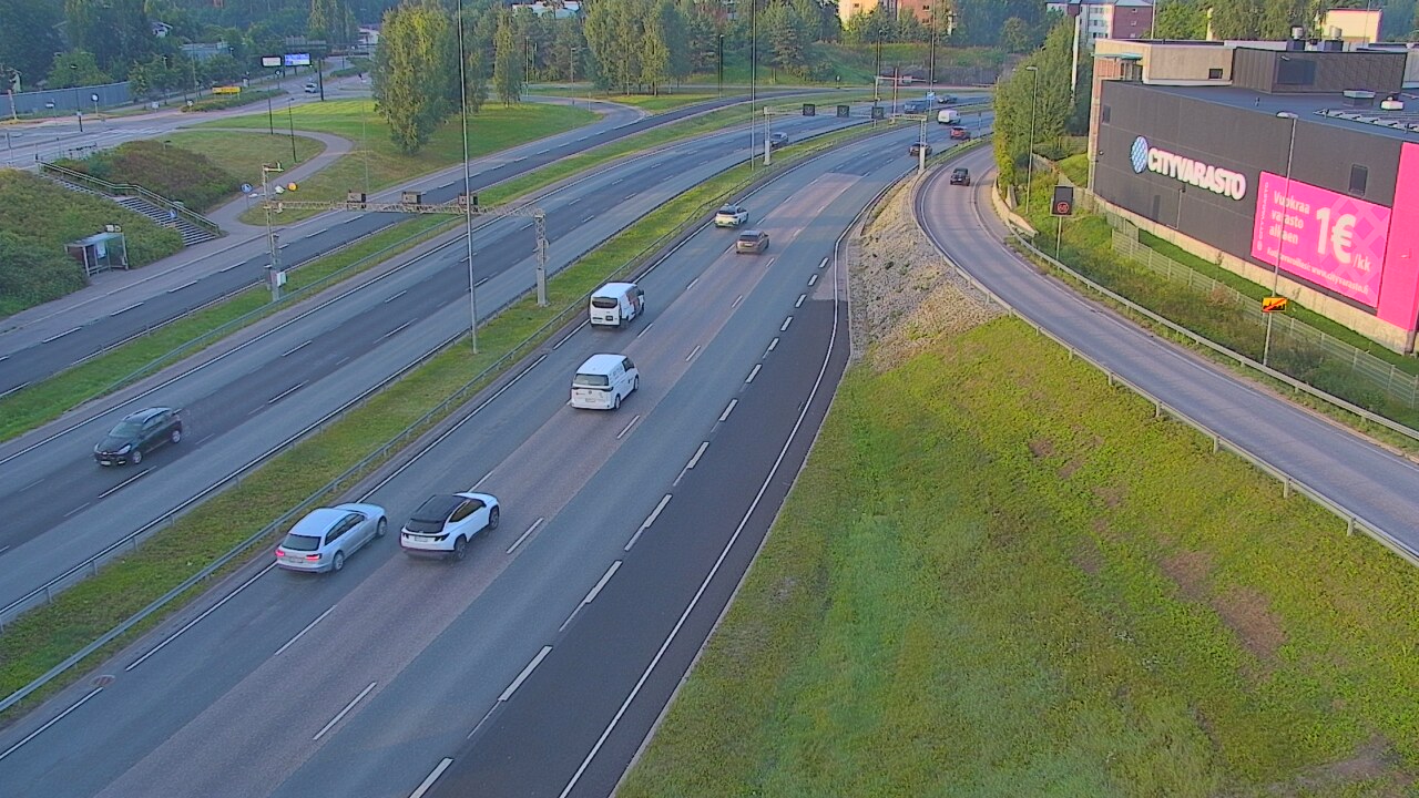 Weather Camera Image Road 101 Espoo LRamppi, Espoo, Uusimaa