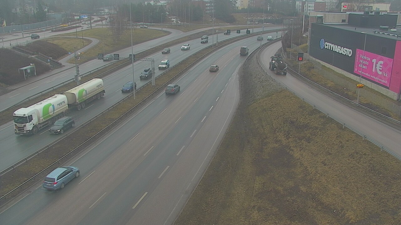 Weather Camera Image Väg 101 Esbo LRamppi, Espoo, Uusimaa