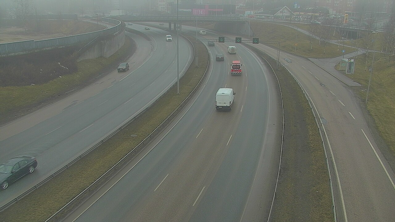 Weather Camera Image Road 101 Espoo Lintuvaara, Espoo, Uusimaa