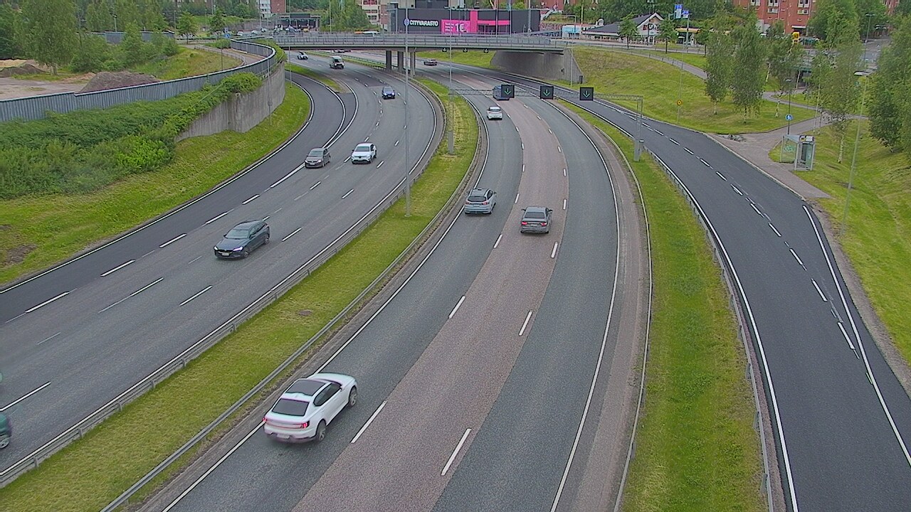 Weather Camera Image Väg 101 Esbo Fågelberga, Espoo, Uusimaa