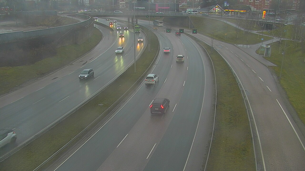 Weather Camera Image Väg 101 Esbo Fågelberga, Espoo, Uusimaa