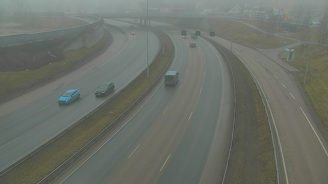 Weather Camera Image Road 101 Espoo Lintuvaara, Espoo, Uusimaa