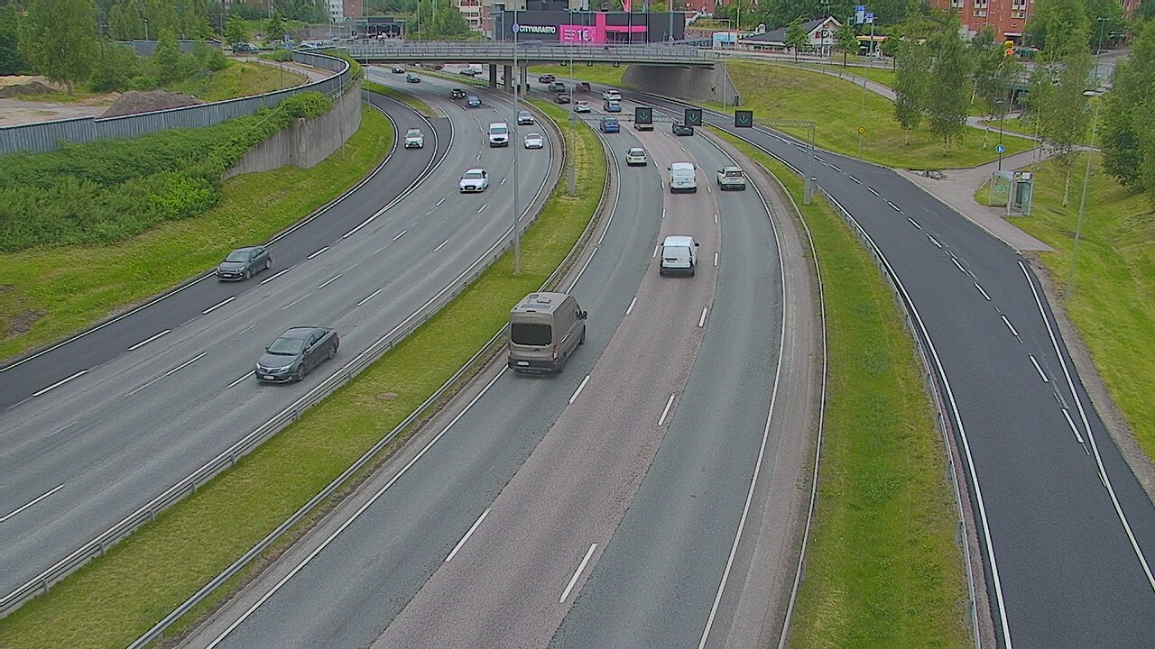 Weather Camera Image Väg 101 Esbo Fågelberga, Espoo, Uusimaa