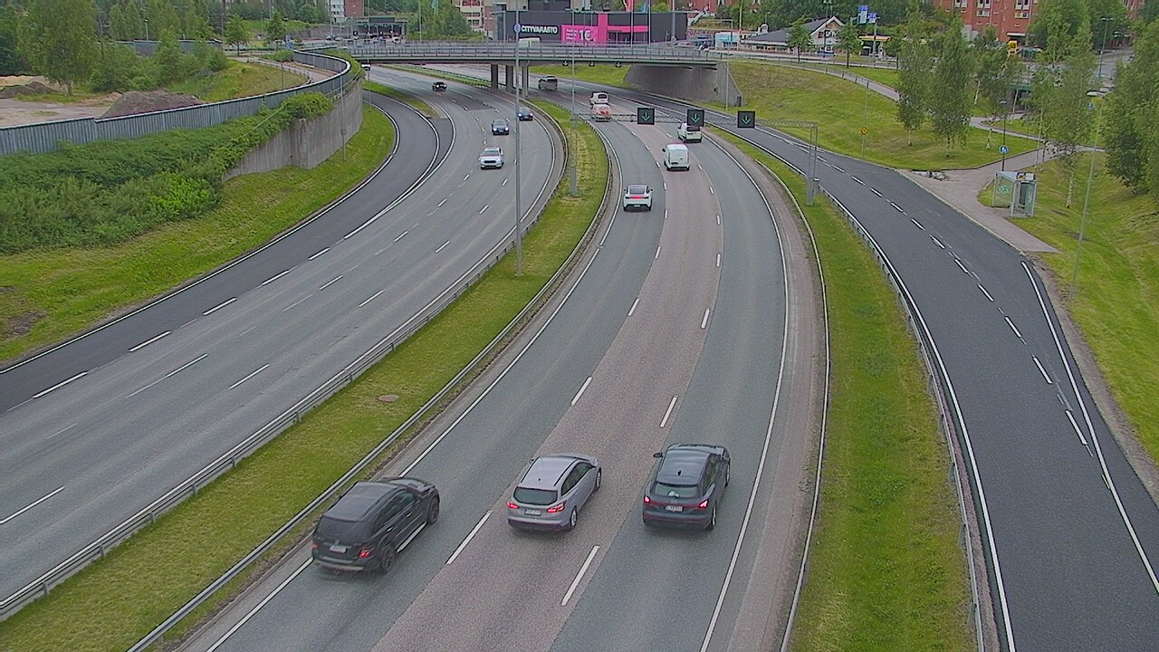Weather Camera Image Väg 101 Esbo Fågelberga, Espoo, Uusimaa