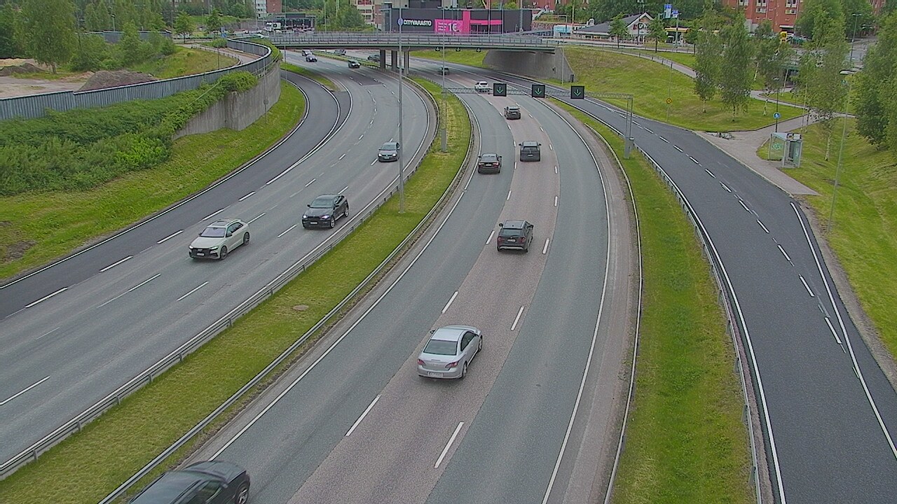 Weather Camera Image Väg 101 Esbo Fågelberga, Espoo, Uusimaa