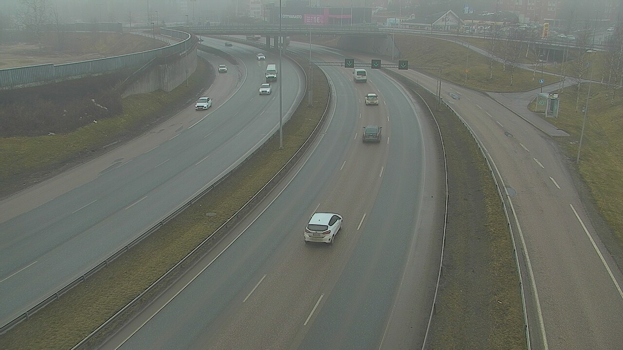 Weather Camera Image Road 101 Espoo Lintuvaara, Espoo, Uusimaa