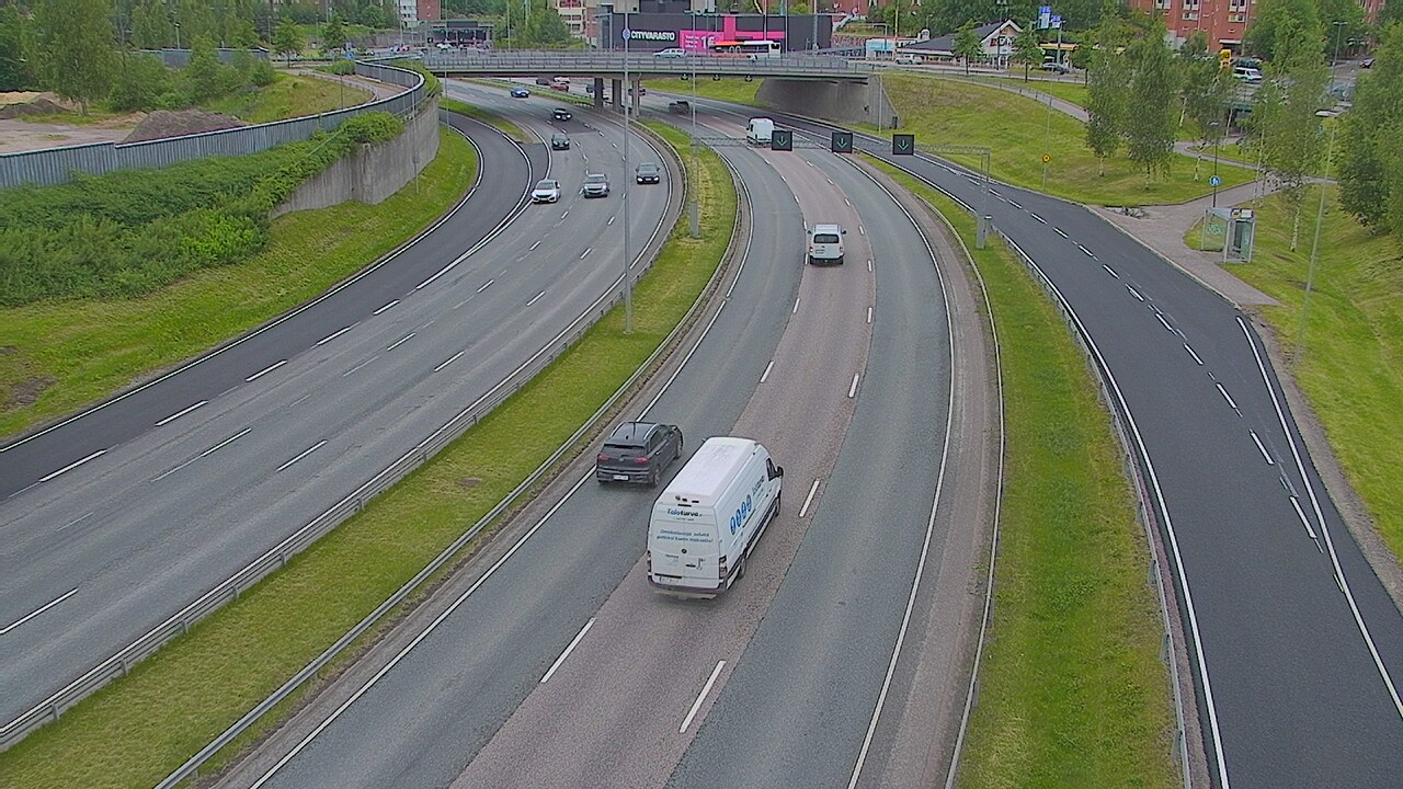 Weather Camera Image Väg 101 Esbo Fågelberga, Espoo, Uusimaa