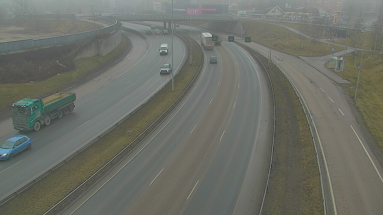 Weather Camera Image Road 101 Espoo Lintuvaara, Espoo, Uusimaa