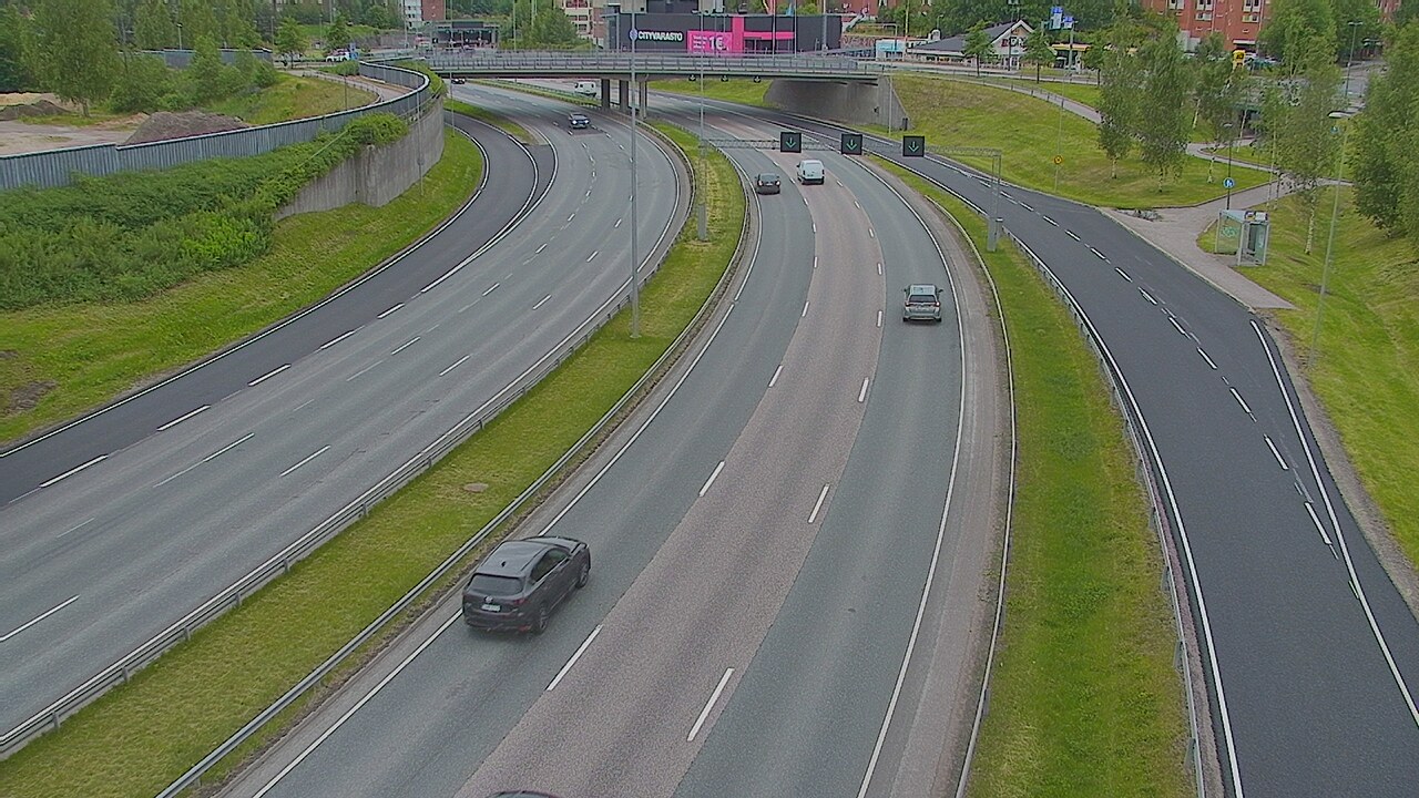 Weather Camera Image Väg 101 Esbo Fågelberga, Espoo, Uusimaa