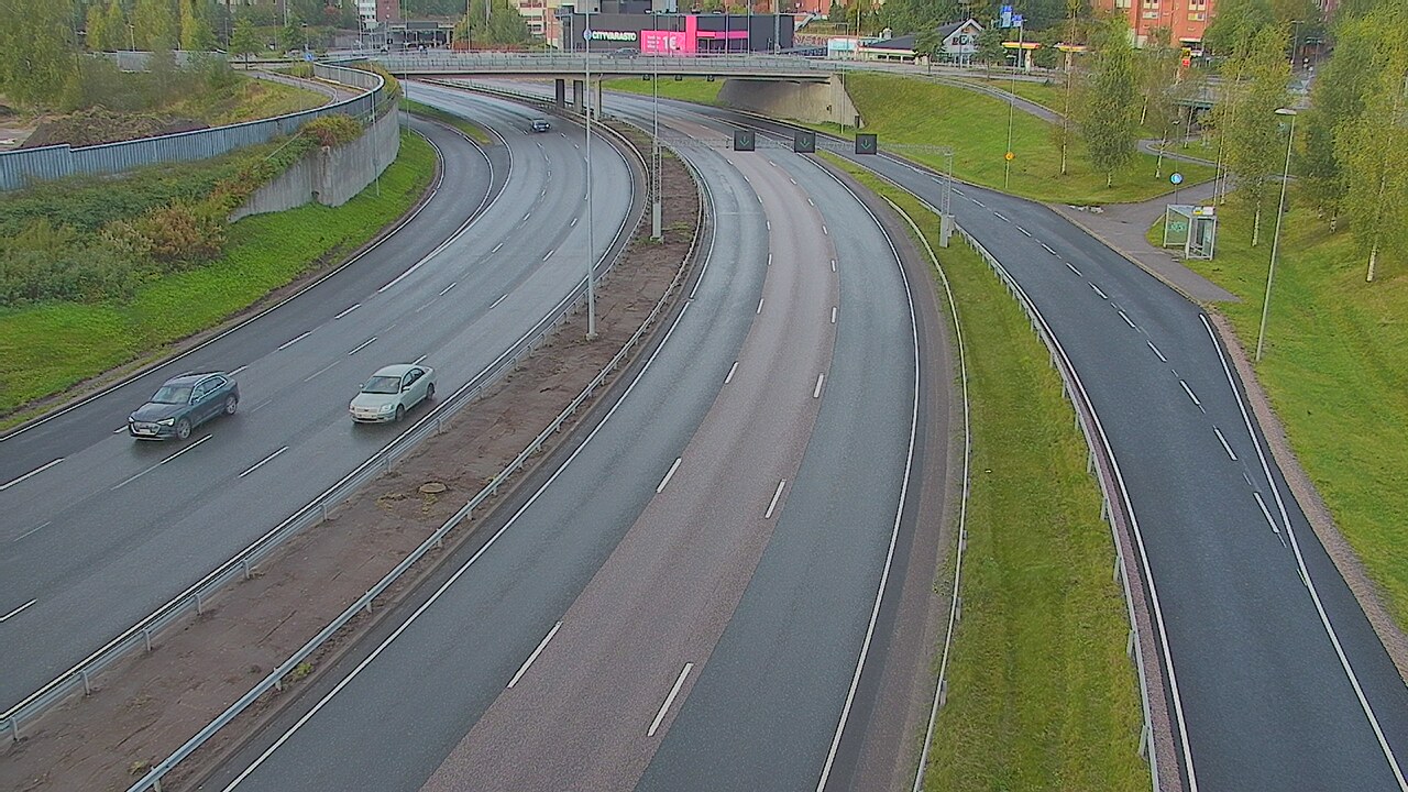 Weather Camera Image Road 101 Espoo Lintuvaara, Espoo, Uusimaa