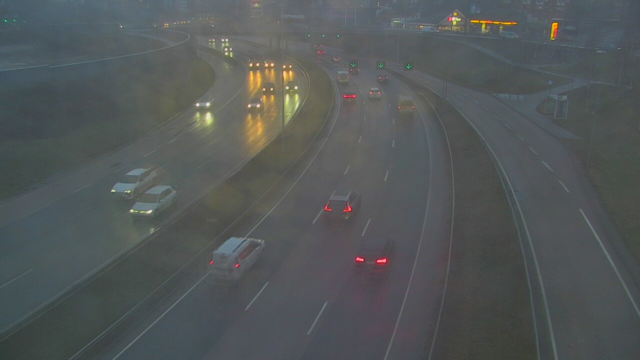 Weather Camera Image Väg 101 Esbo Fågelberga, Espoo, Uusimaa