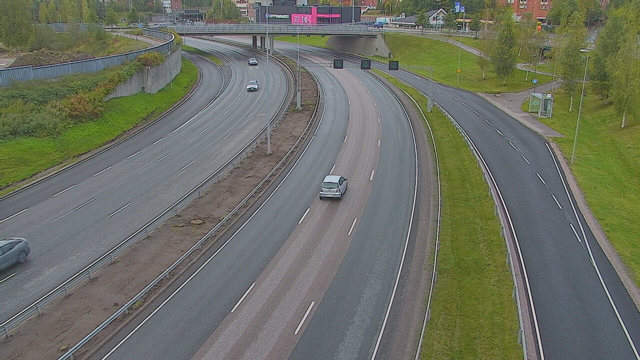 Weather Camera Image Road 101 Espoo Lintuvaara, Espoo, Uusimaa