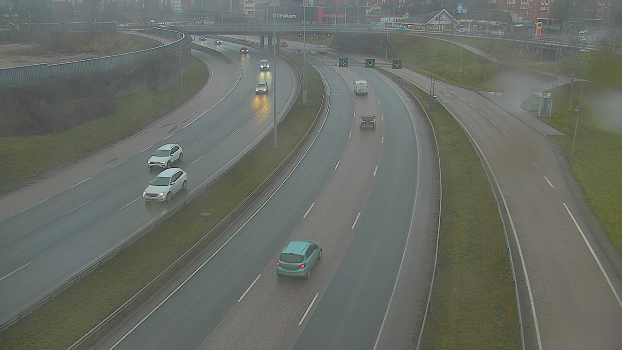 Weather Camera Image Road 101 Espoo Lintuvaara, Espoo, Uusimaa