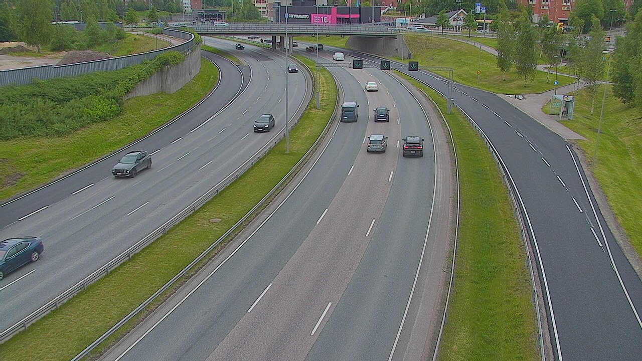 Weather Camera Image Road 101 Espoo Lintuvaara, Espoo, Uusimaa
