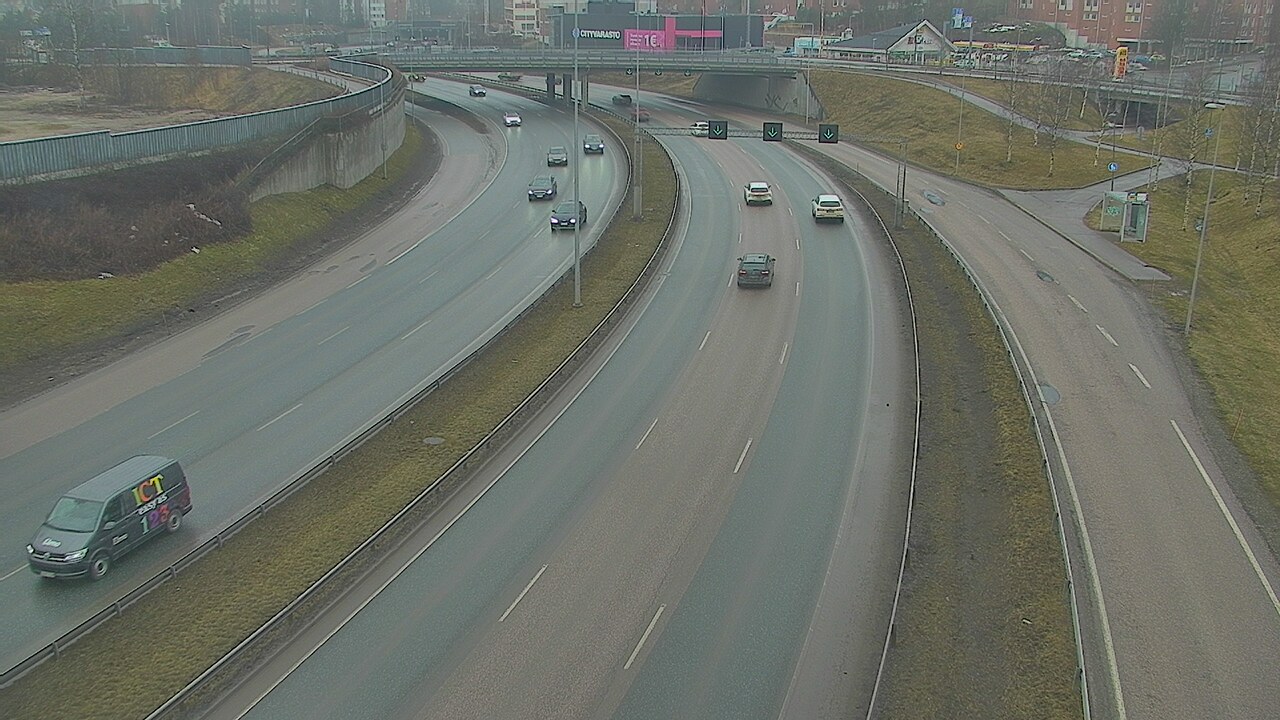 Weather Camera Image Väg 101 Esbo Fågelberga, Espoo, Uusimaa