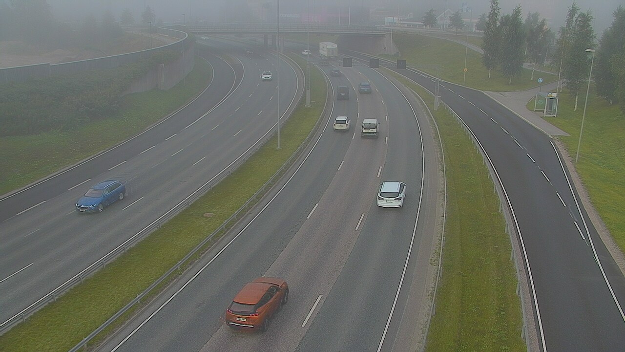 Weather Camera Image Road 101 Espoo Lintuvaara, Espoo, Uusimaa