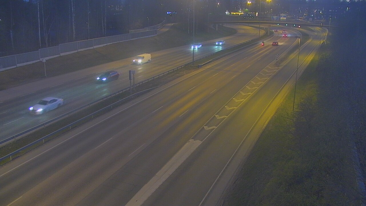 Weather Camera Image Väg 101 Esbo Mäkkylä, Espoo, Uusimaa