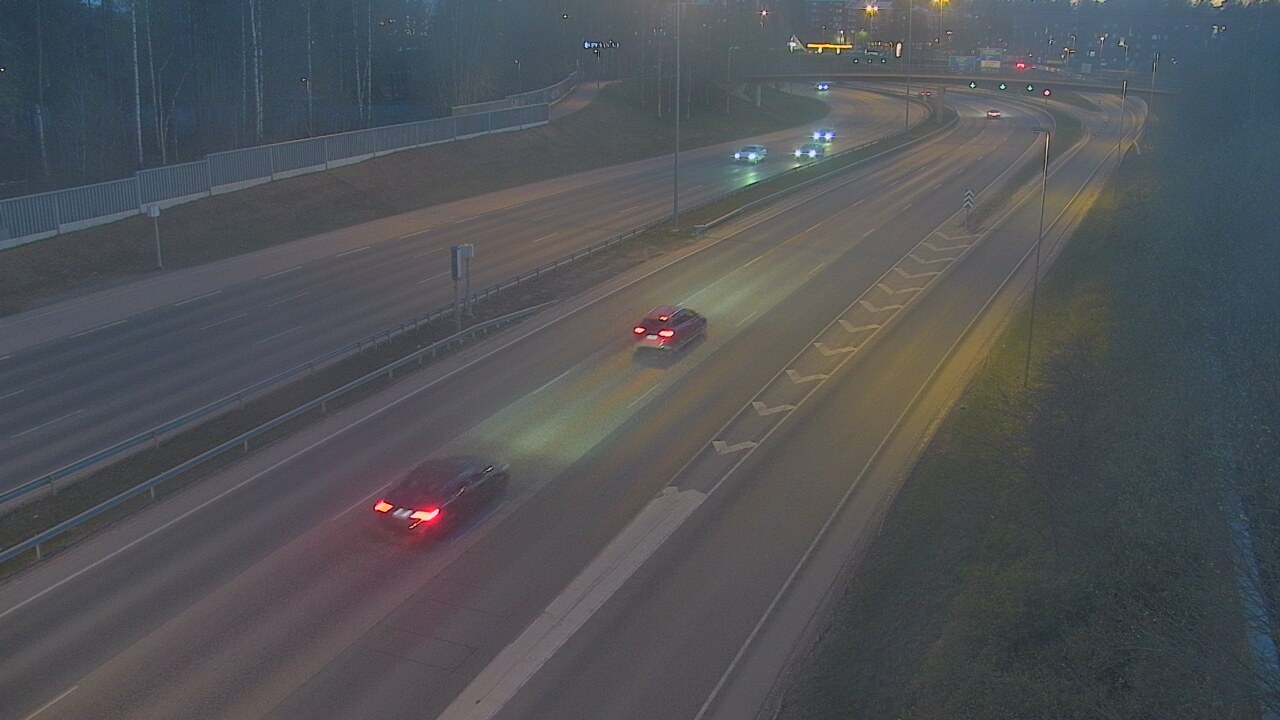 Weather Camera Image Väg 101 Esbo Mäkkylä, Espoo, Uusimaa