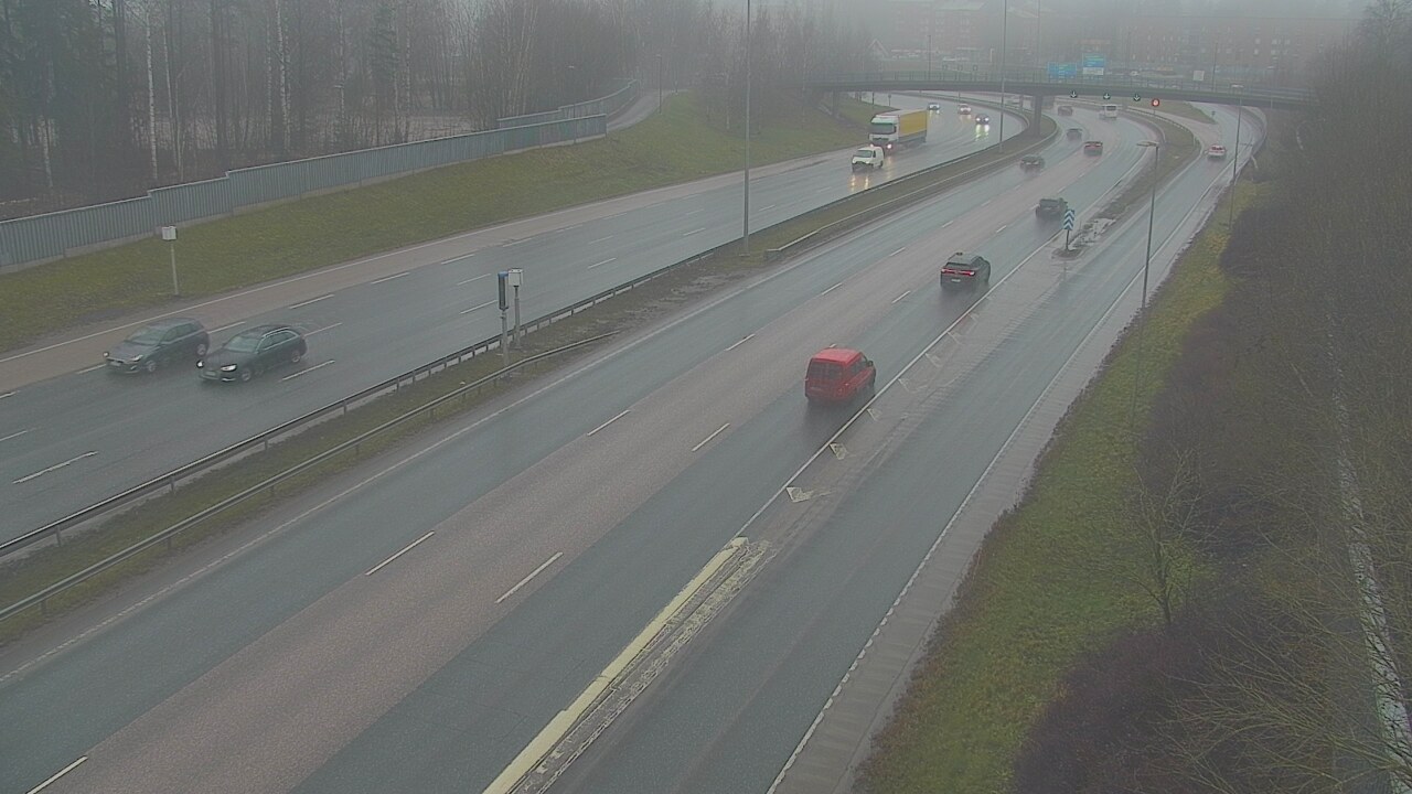 Weather Camera Image Väg 101 Esbo Mäkkylä, Espoo, Uusimaa