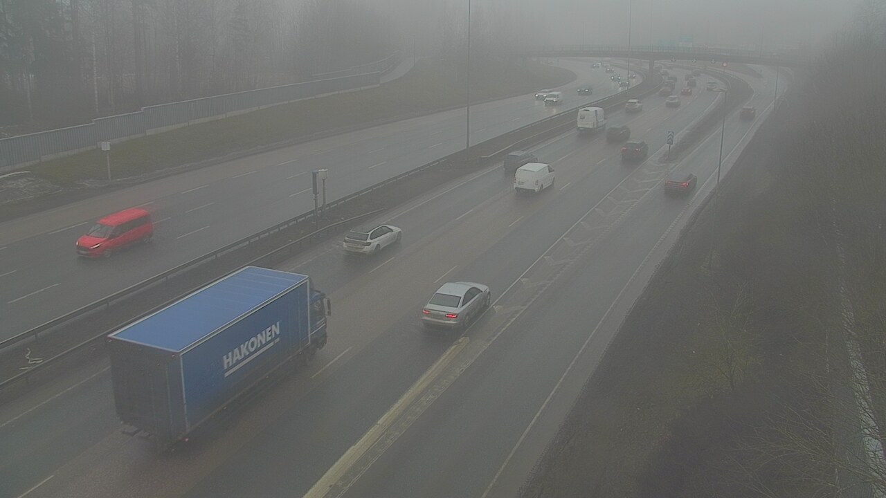 Weather Camera Image Road 101 Espoo Mäkkylä, Espoo, Uusimaa