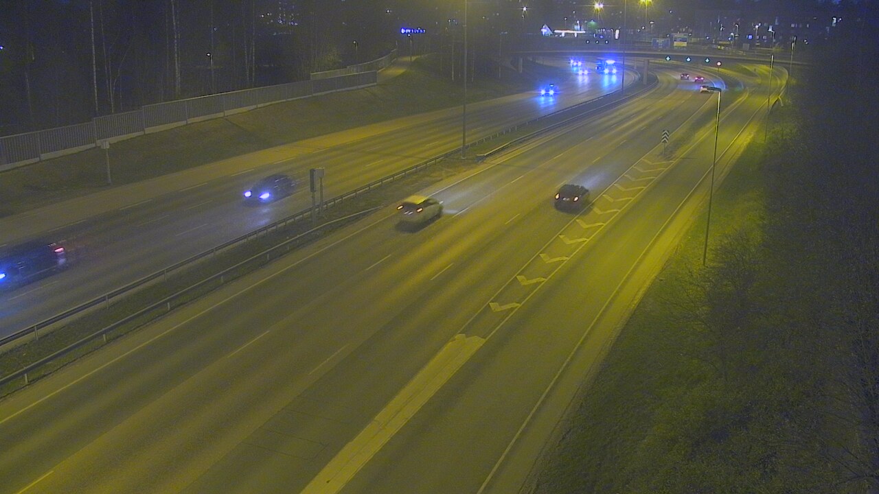 Weather Camera Image Väg 101 Esbo Mäkkylä, Espoo, Uusimaa