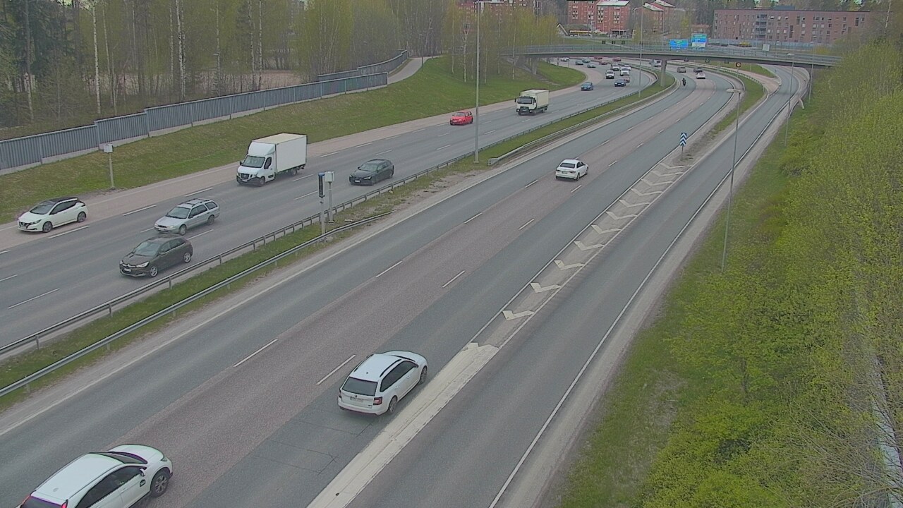 Weather Camera Image Väg 101 Esbo Mäkkylä, Espoo, Uusimaa