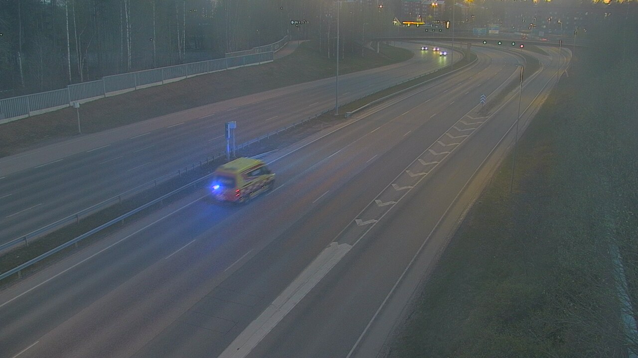 Weather Camera Image Väg 101 Esbo Mäkkylä, Espoo, Uusimaa