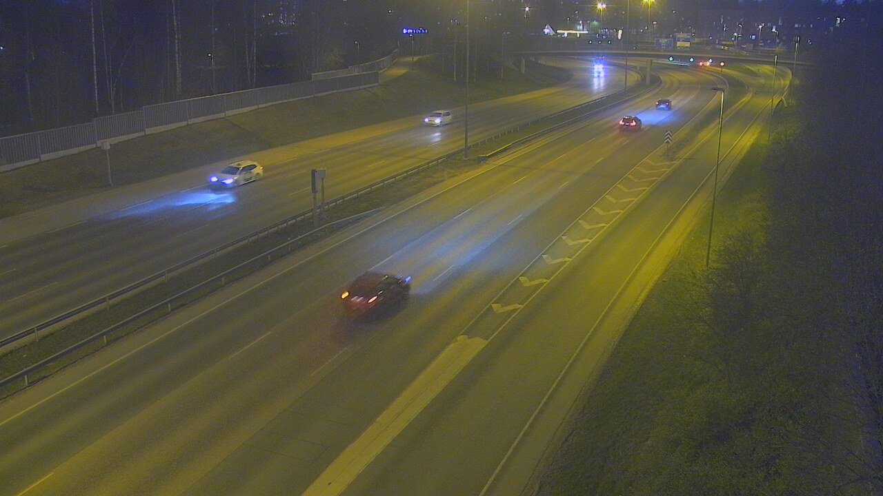 Weather Camera Image Väg 101 Esbo Mäkkylä, Espoo, Uusimaa
