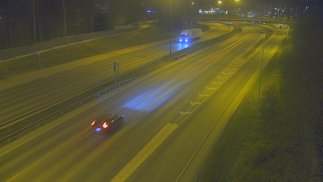 Weather Camera Image Väg 101 Esbo Mäkkylä, Espoo, Uusimaa