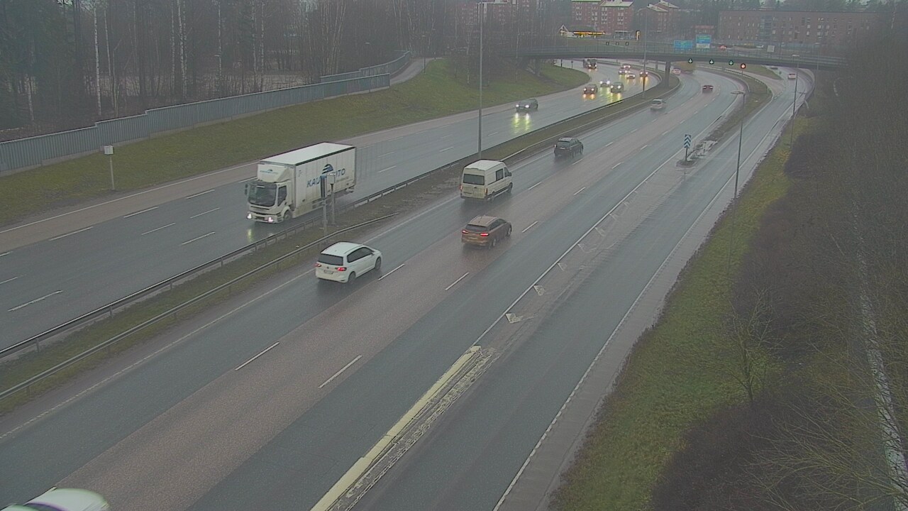 Weather Camera Image Väg 101 Esbo Mäkkylä, Espoo, Uusimaa