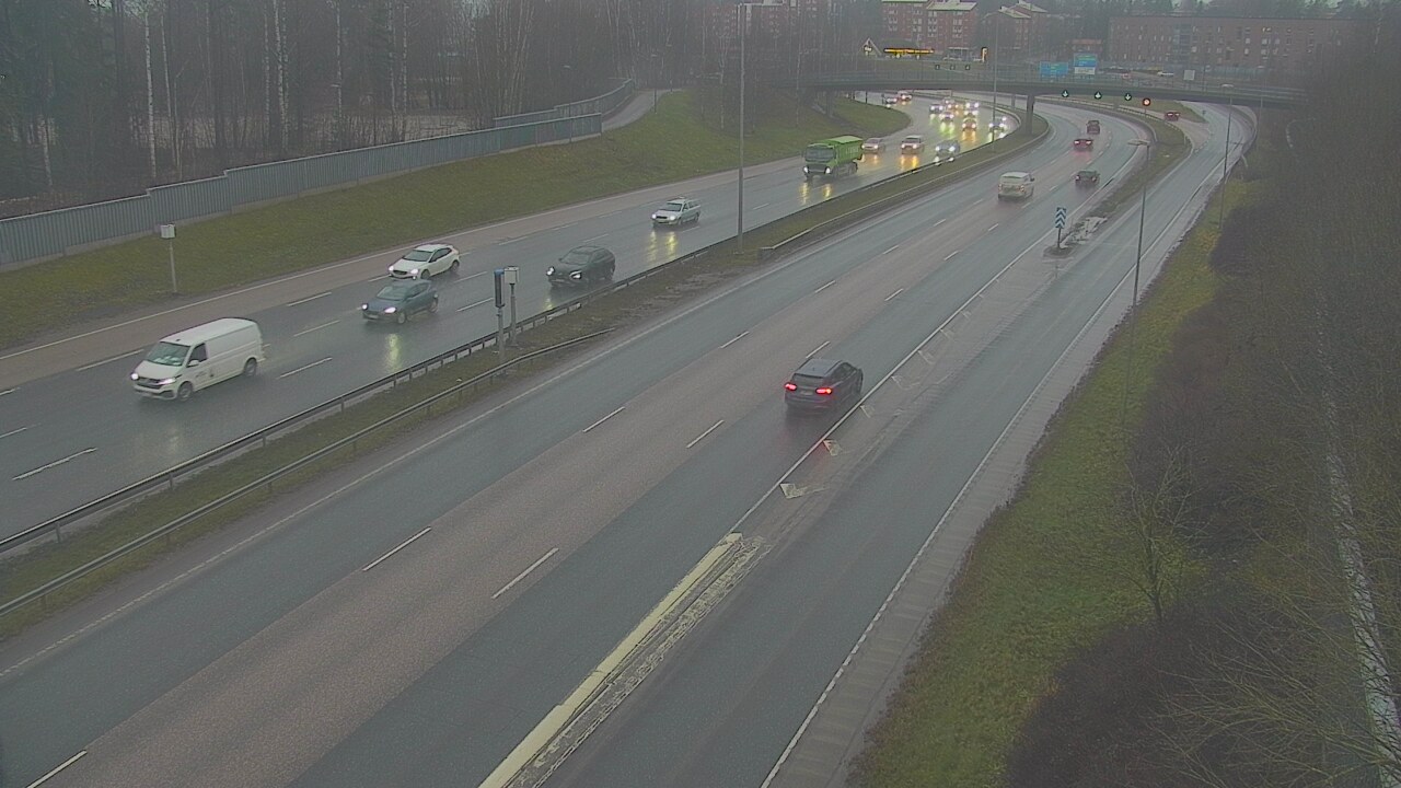 Weather Camera Image Väg 101 Esbo Mäkkylä, Espoo, Uusimaa