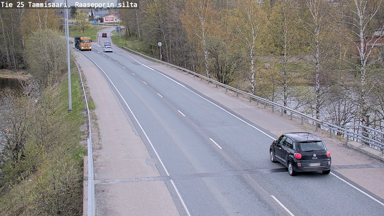 Weather Camera Image Väg 25 Raseborg, Raasepori, Uusimaa