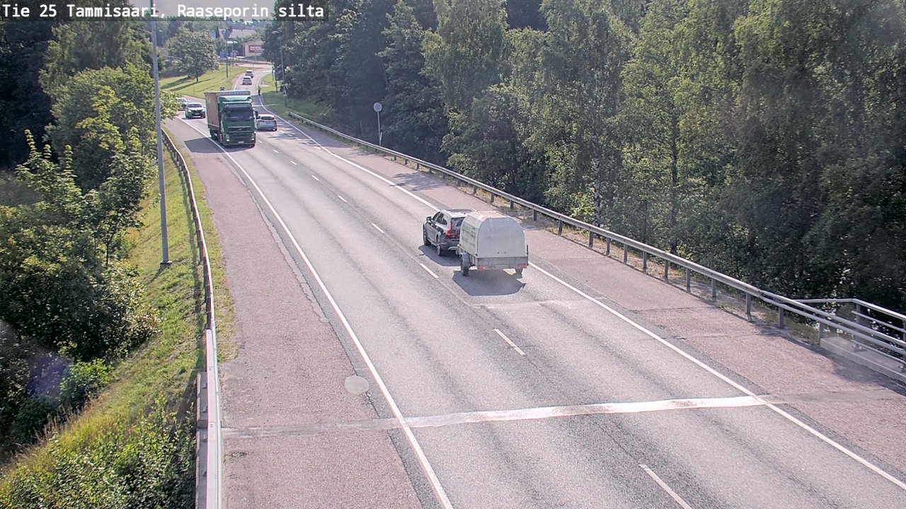 Weather Camera Image Väg 25 Raseborg, Raasepori, Uusimaa